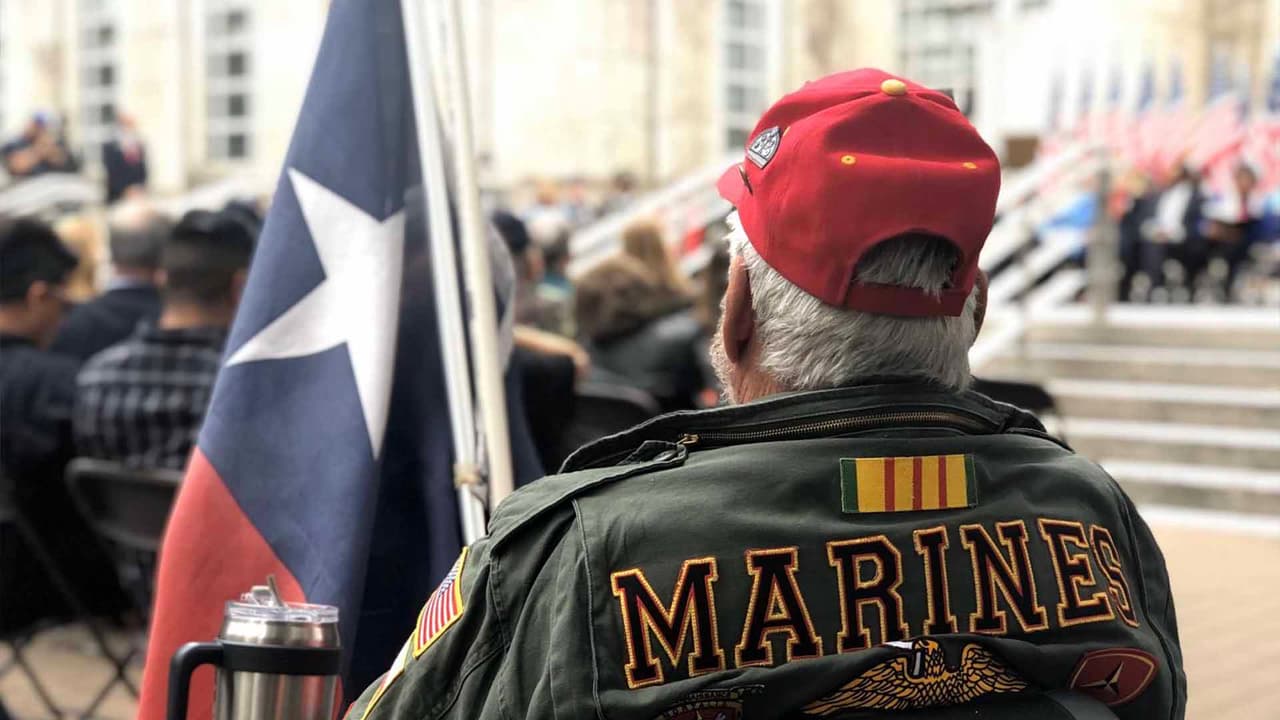 Houston tiene una de las poblaciones más grandes de Veteranos en todo Estados Unidos.