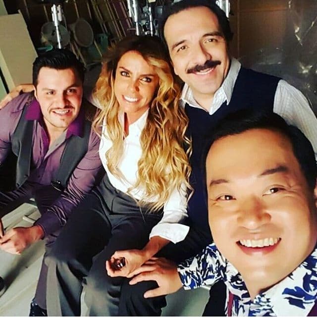 Y no solamente de Betty, todo el equipo de Sueño de Amor se lleva muy bien y disfrutan todas las horas de grabación.