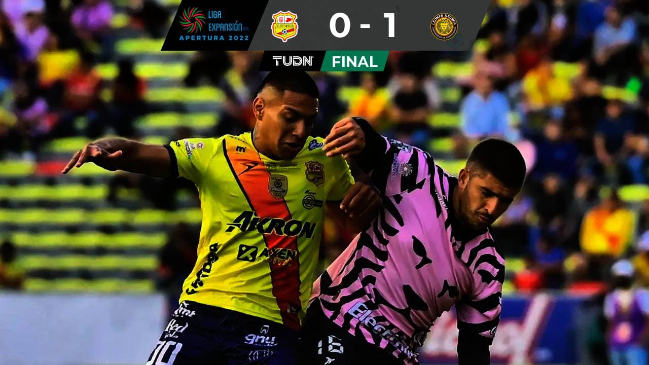 Leones Negros ganan al Atlético Morelia y suben al tercer sitio en la Liga Expansión