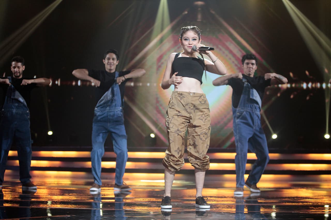 Karol Sevilla se apoderó del escenario de Pequeños Gigantes por segunda ocasión.