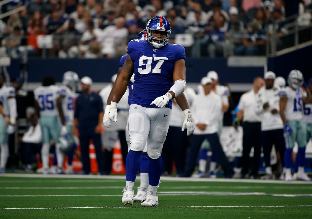 <b>Dexter Lawrence | LB | New York Giants</b>
<br>
<b>- Edad: 22 años</b>
<br>- La primera ronda fue un furioso dolor de cabeza contra la carrera en el Año 1 y trajo un rayo de esperanza a una defensa de los Gigantes perdidos en el mar.