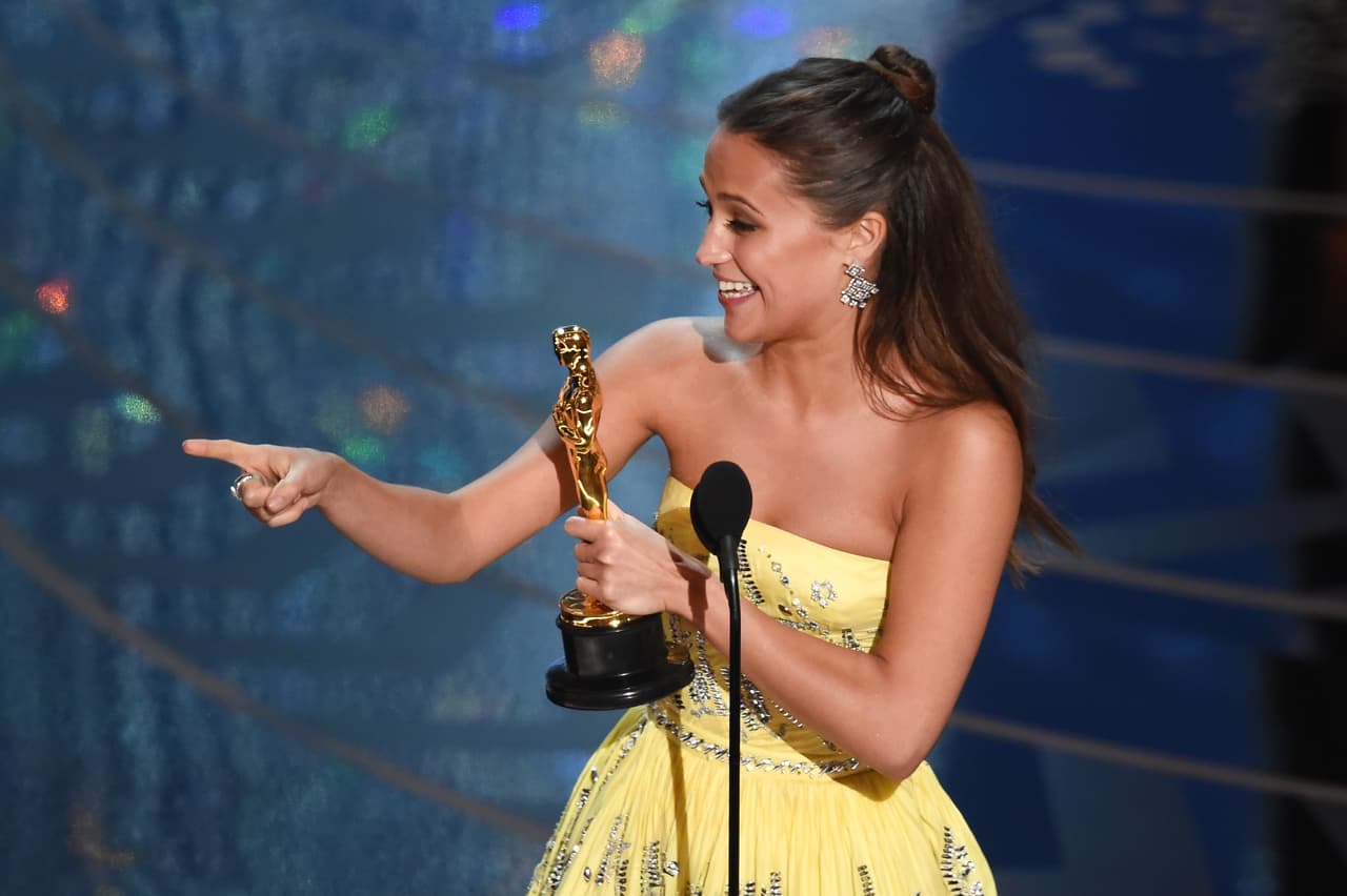 Agradeció a sus compañeros y habló de la forma en la que esta película la hizo subir a otro nivel.