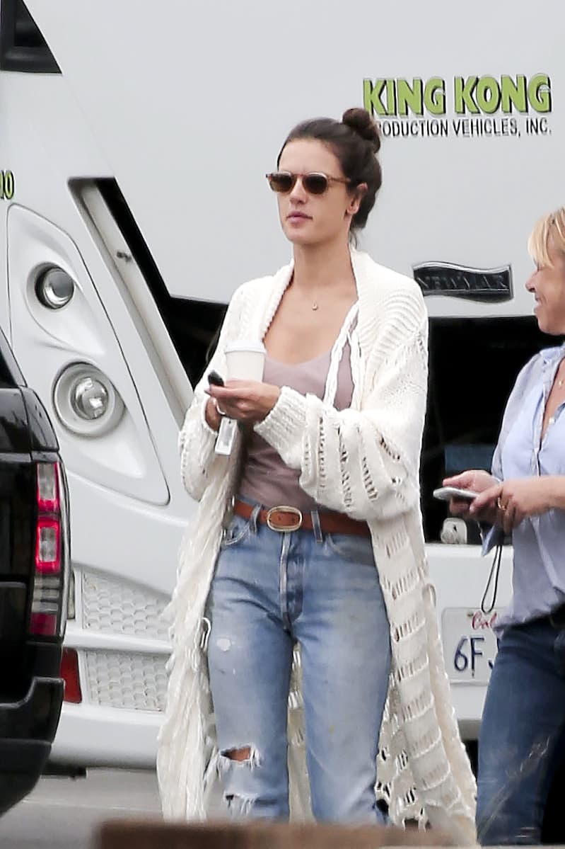 Así llegó a que la arreglaran para el 'shoot'. ¡Muy normal!