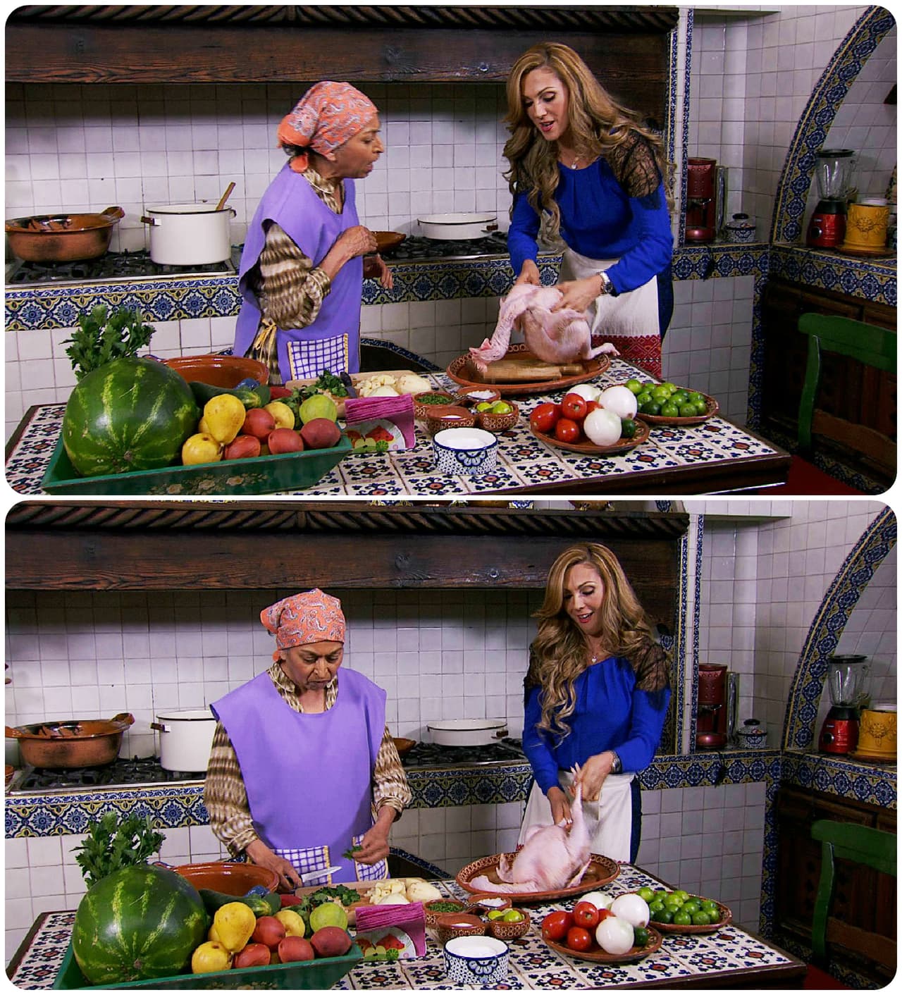 Mientras el concurso se llevaba a cabo, Estefany les preparaba una sorpresa. ¿Qué será?