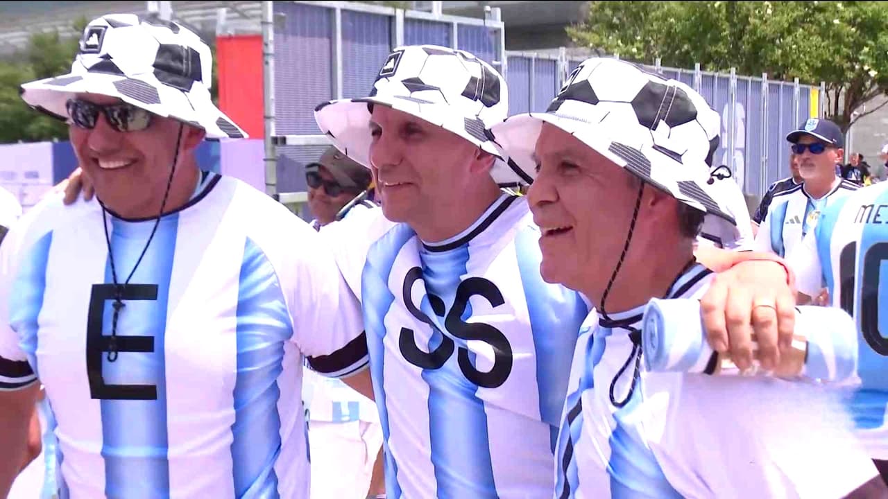 Casi una decena de arrestos durante partido Argentina y Austria en Arlington