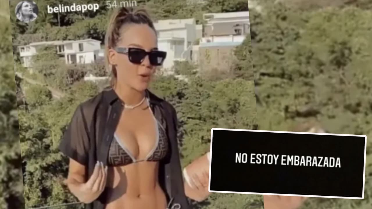 Belinda y su pancita misteriosa: Así calló los rumores de que estaba embarazada