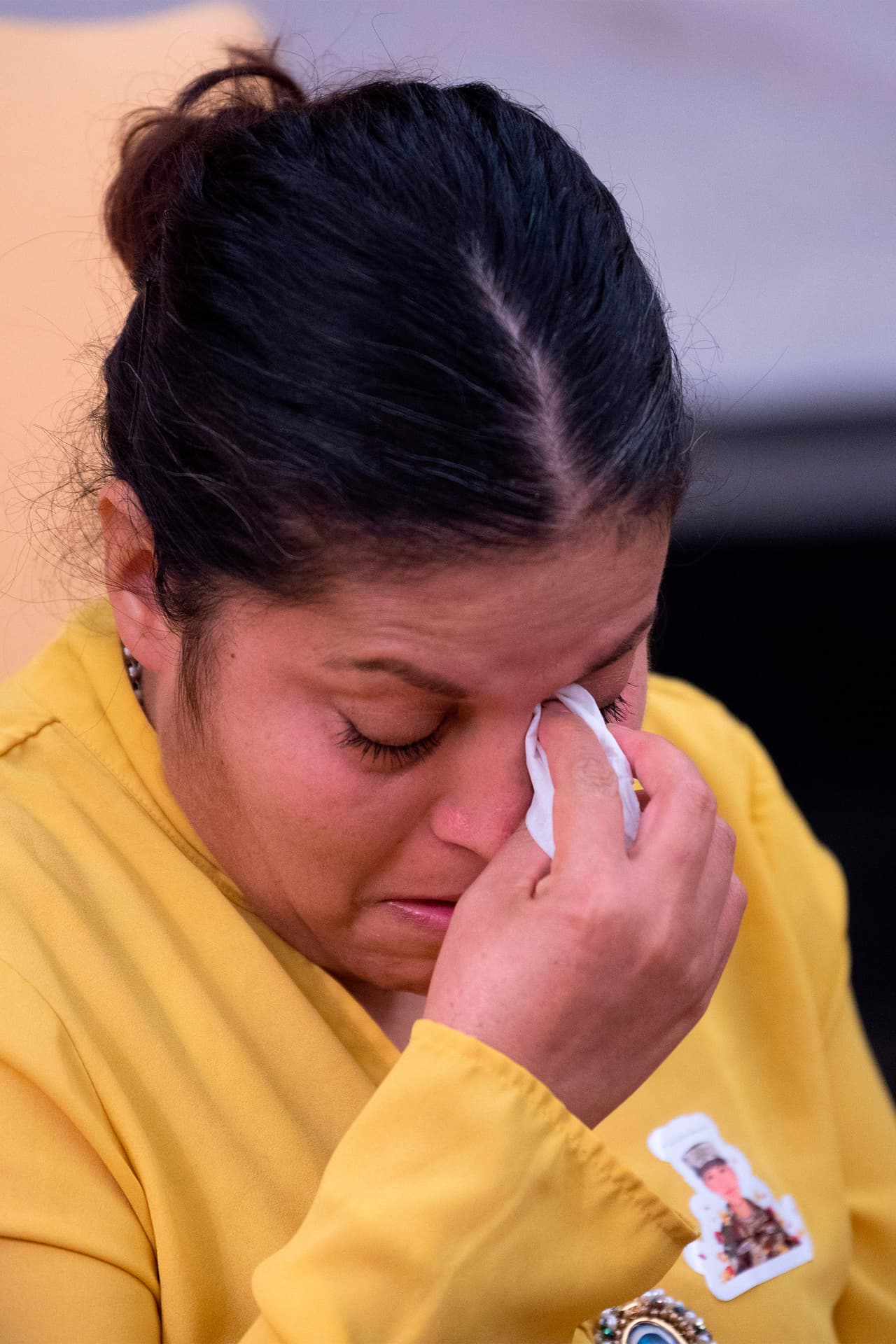 Gloria Guillén agradeció a Trump el haberlos recibido y le pidió ayuda para que se hiciera justicia.