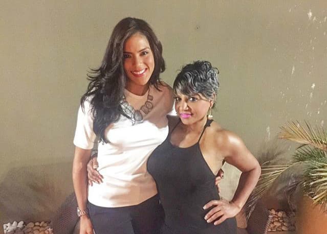 Francisca con Krailes Flores. ( 17 de enero, 2016)