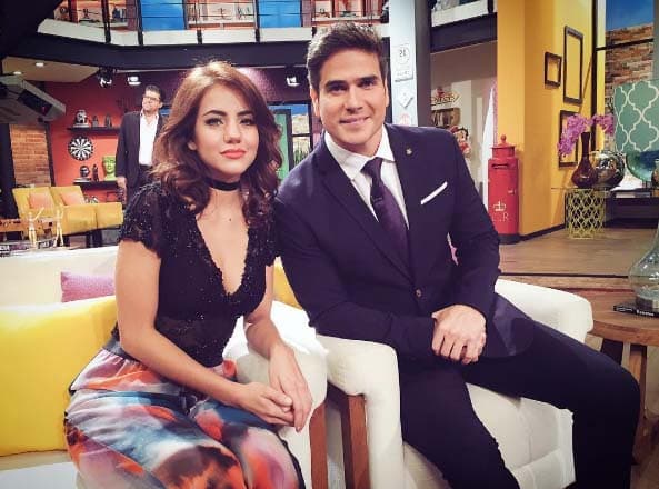 Ela Velden y Daniel Arenas subieron la temperatura en Hoy.