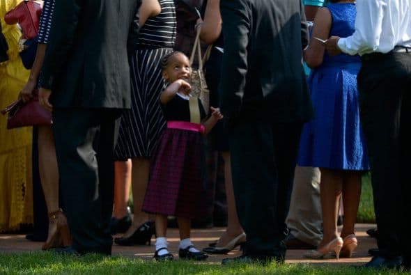 "Su mensaje era tan poderoso que llevó a una niña de los suburbios del sur de Chicago hasta la Casa Blanca", aseguró Michelle Obama.