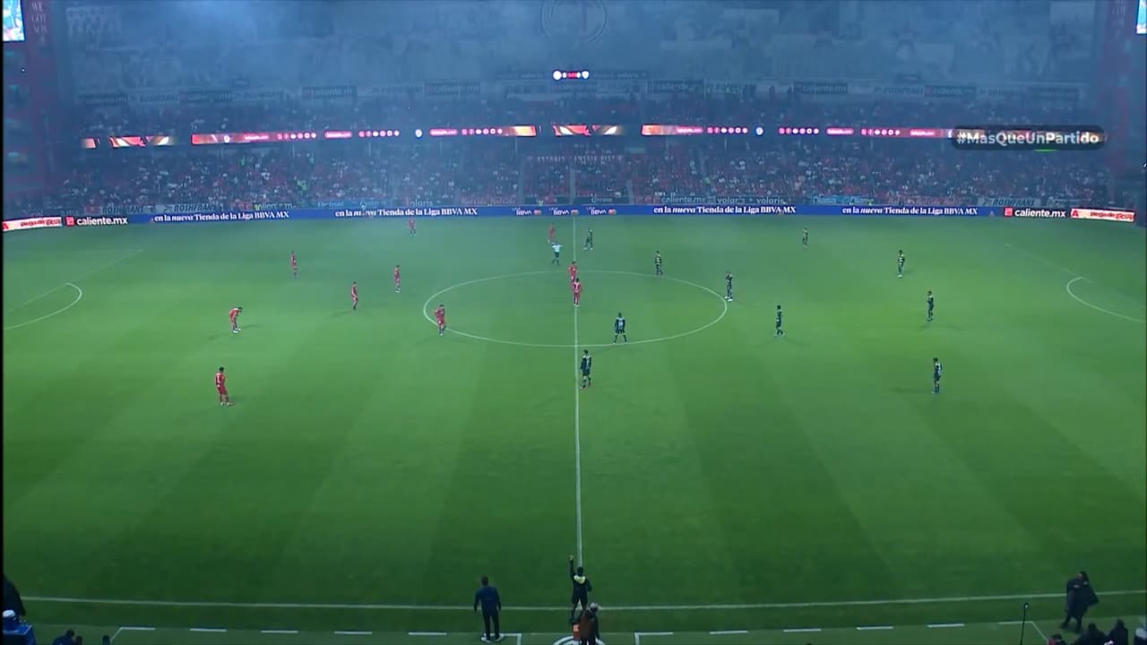 ¡Inicia el partido del Toluca de la Liga MX!