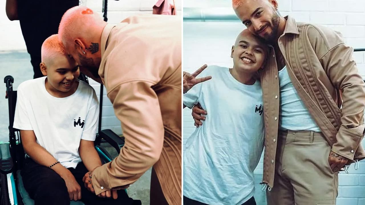 Maluma está de luto: murió Bastian, el niño que consideraba su "hermanito menor"