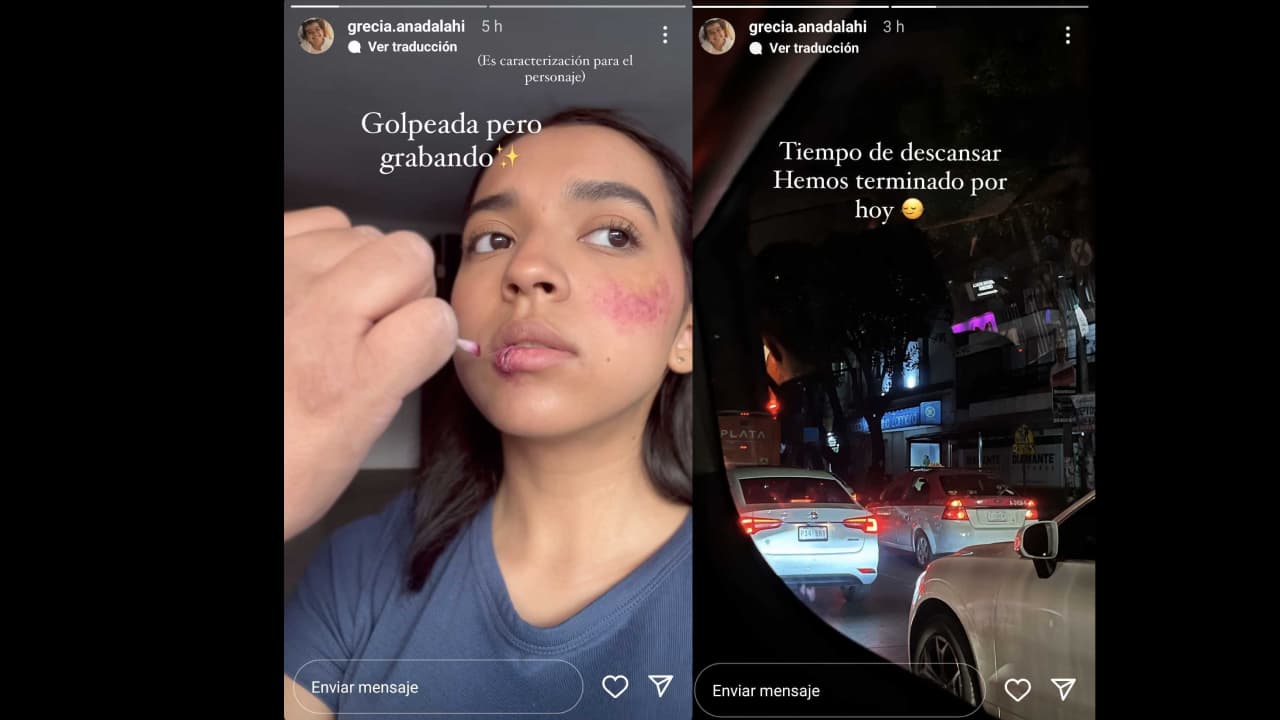 Grecia de Pequeños Gigantes dice por qué apareció con la cara golpeada