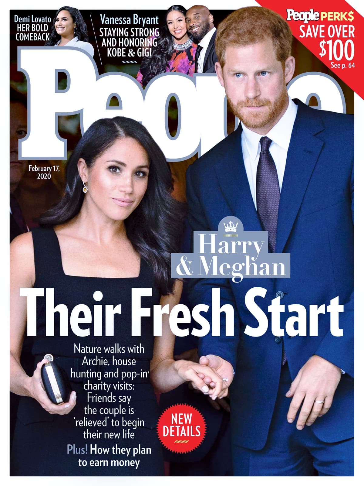 De este lado del océano Atlántico, las publicaciones siguen tratando de descubrir cómo es la vida de Harry y Meghan en Canadá.