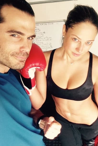 Algo que le gustó mucho de Me Pongo de Pie, fue la relación odio-amor que surgió entre Espinoza Paz y Cristian Castro.