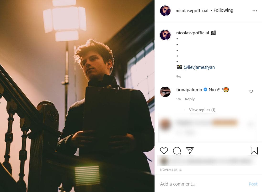 Aunque por el momento está inmerso en la música, no deja de lado su conocimiento en cine.
<br>