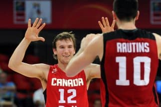 Canadá celebra su triunfo sobre México.