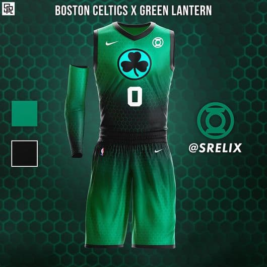 Boston Celtics = Linterna Verde