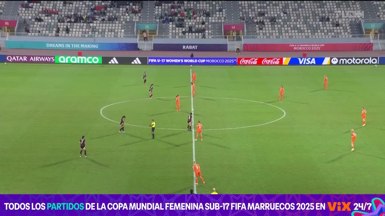 Países Bajos vs. México | Horario y dónde ver este partido del Mundial Sub 17 Femenil