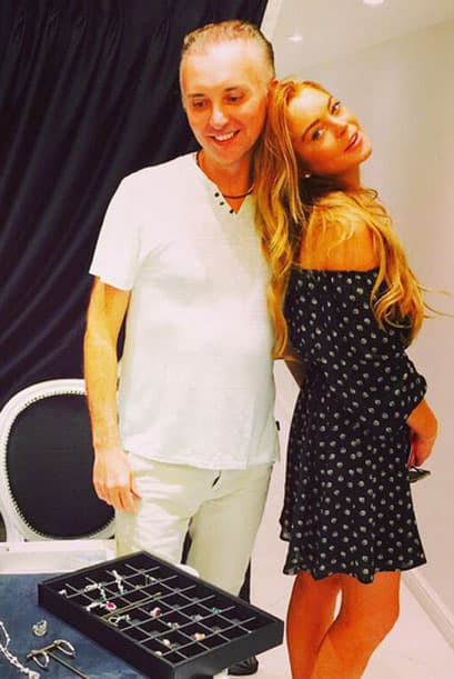 A Lindsay Lohan le hicieron regalitos.