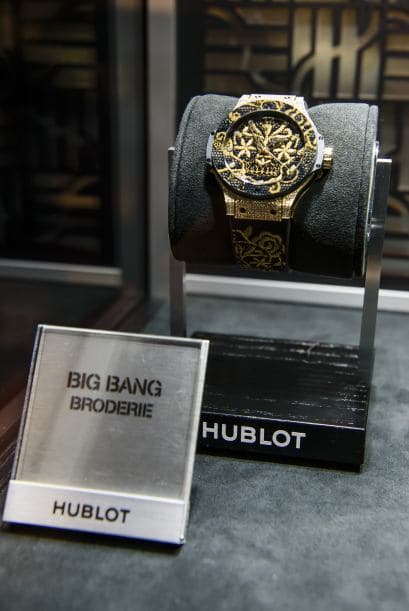 Los relojes de la colección en la que Bar Rafaeli es la imagen fueron presentados en Basel World por la modelo durante una conferencia.