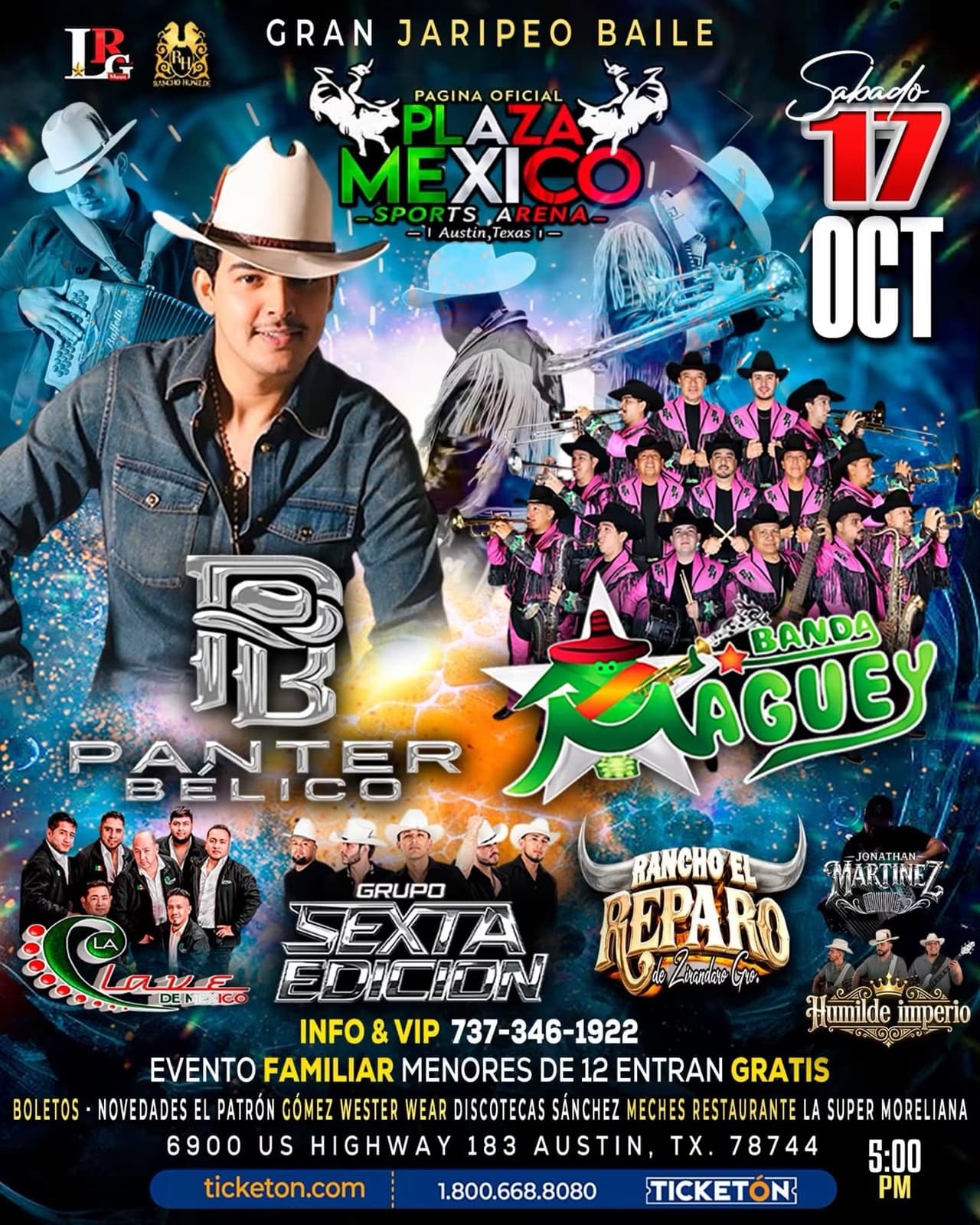 GANA BOLETOS con QUE BUENA 104.3 🤠🎶 ¡Prepárate para una noche de pura música y diversión!