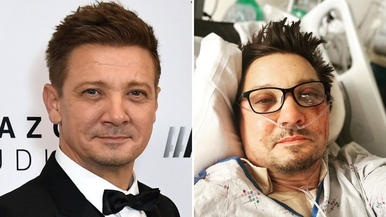 Jeremy Renner muestra cómo lo cuida su familia tras el accidente que sufrió: video