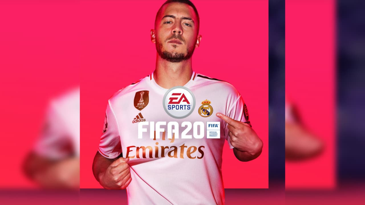 Tras fichar con el Real Madrid, Eden Hazard aparece como icono solitario en el FIFA.