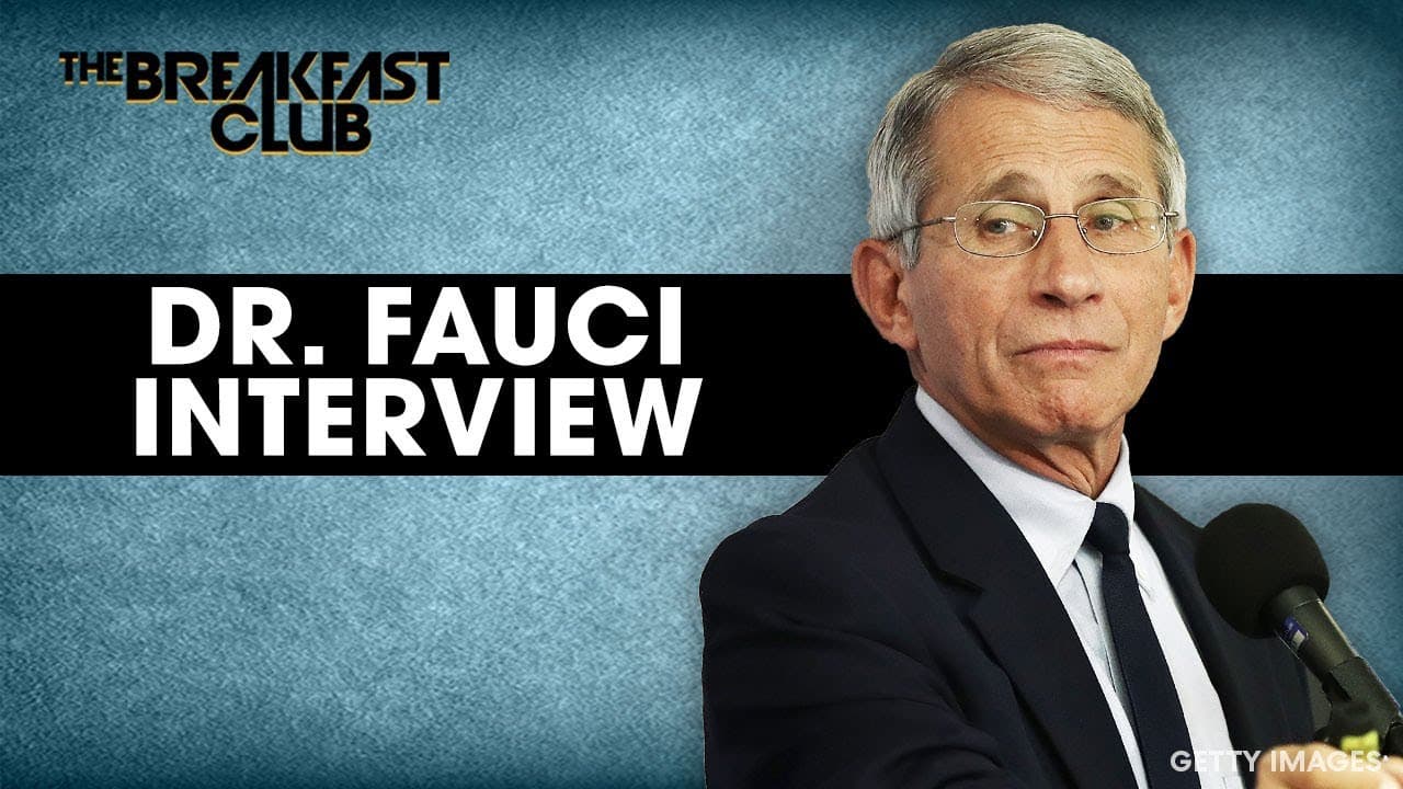 Dr. Fauci Speaks On Plans For Re-Opening The Country, Sports, Thoughts On TV Doctors + More
