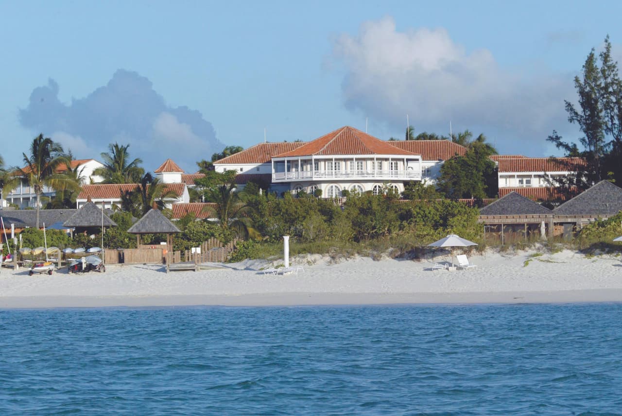 Este fue el escenario de su boda.