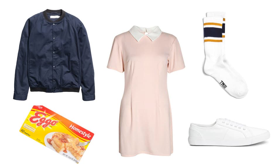 A lo largo de la serie la protagonista sale rapada y en algunos episodios con una peluca de pelo rubio por lo que la segunda opción es más viable.