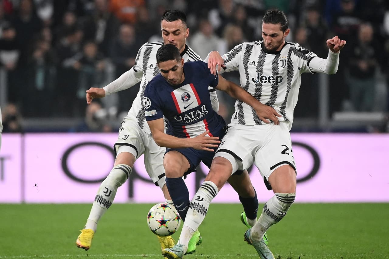 El PSG impuso la lógica a domicilio ante la Juve