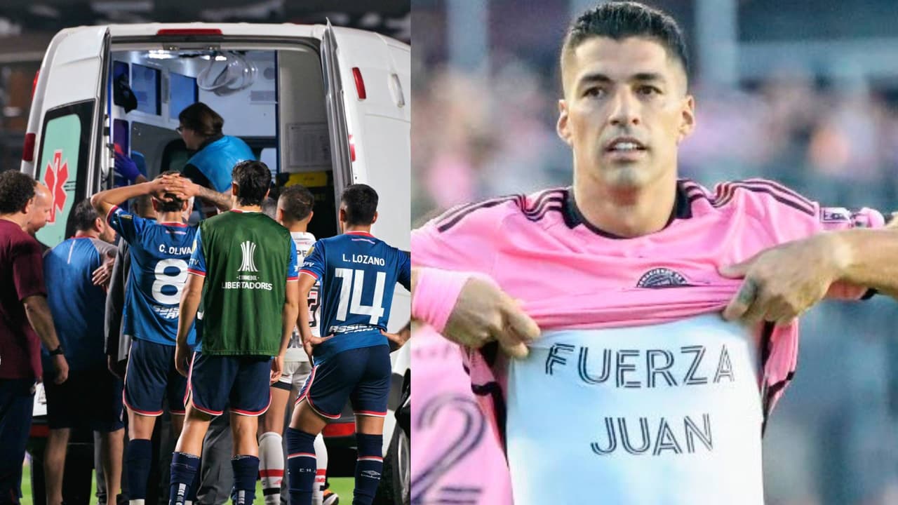 ¡Fue un infarto! Jugador salva la vida en el campo y Luis Suárez se conmueve