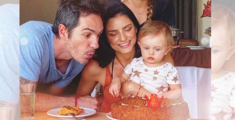 Aislinn Derbez y Mauricio Ochmann festejan el primer año de Kailani