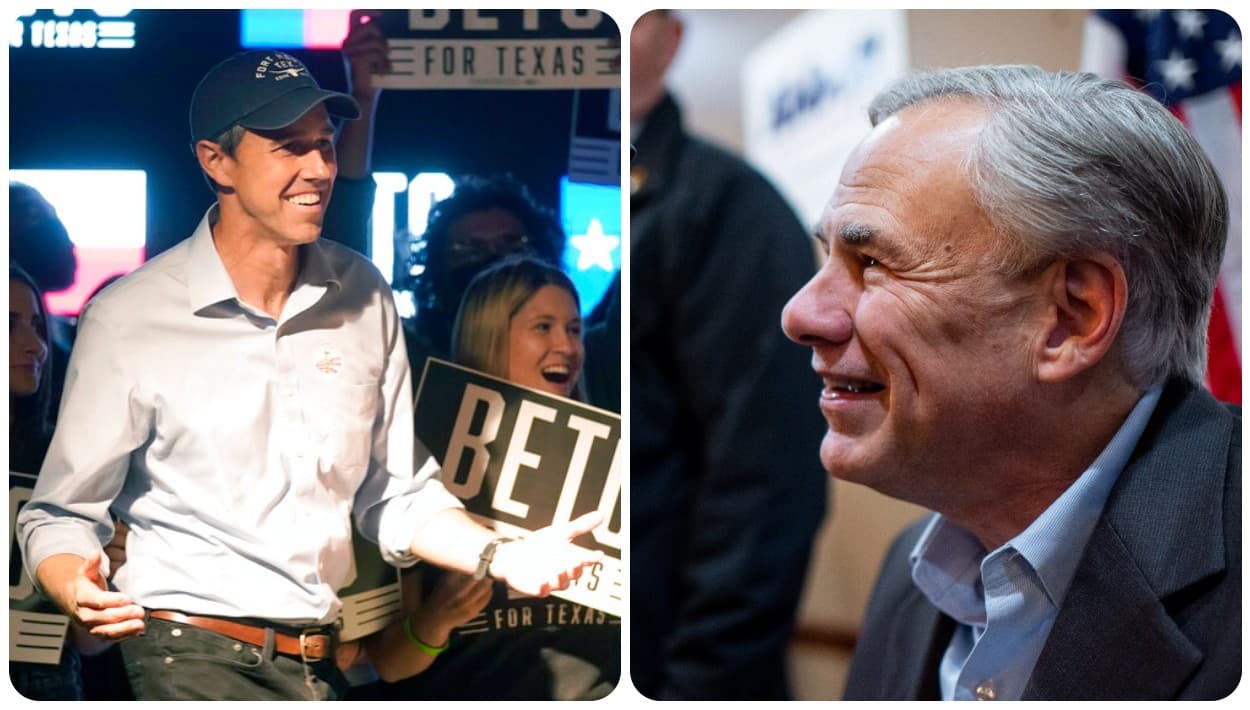 Beto O'Rourke y Greg Abbott se enfrentarán por la gobernación de Texas en noviembre