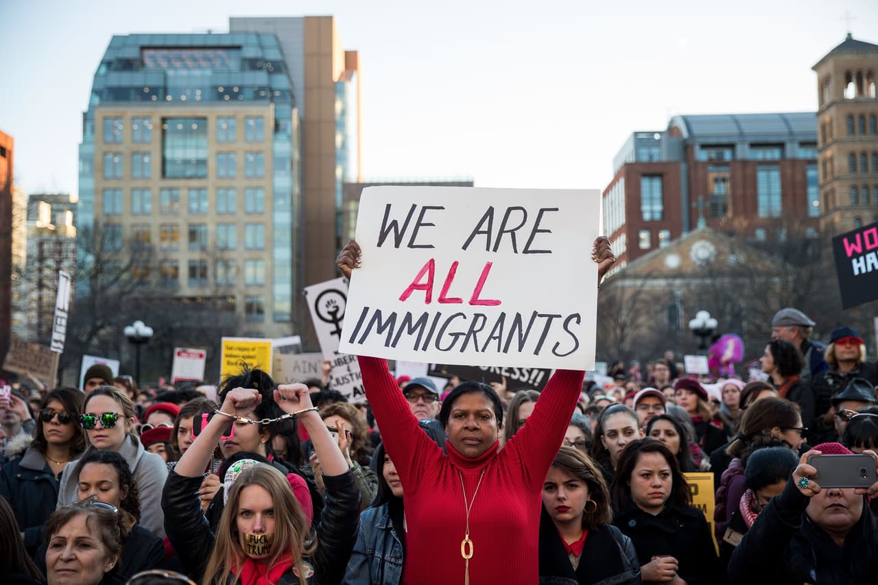 "Las mujeres lideramos la oposición al gobierno de Trump"