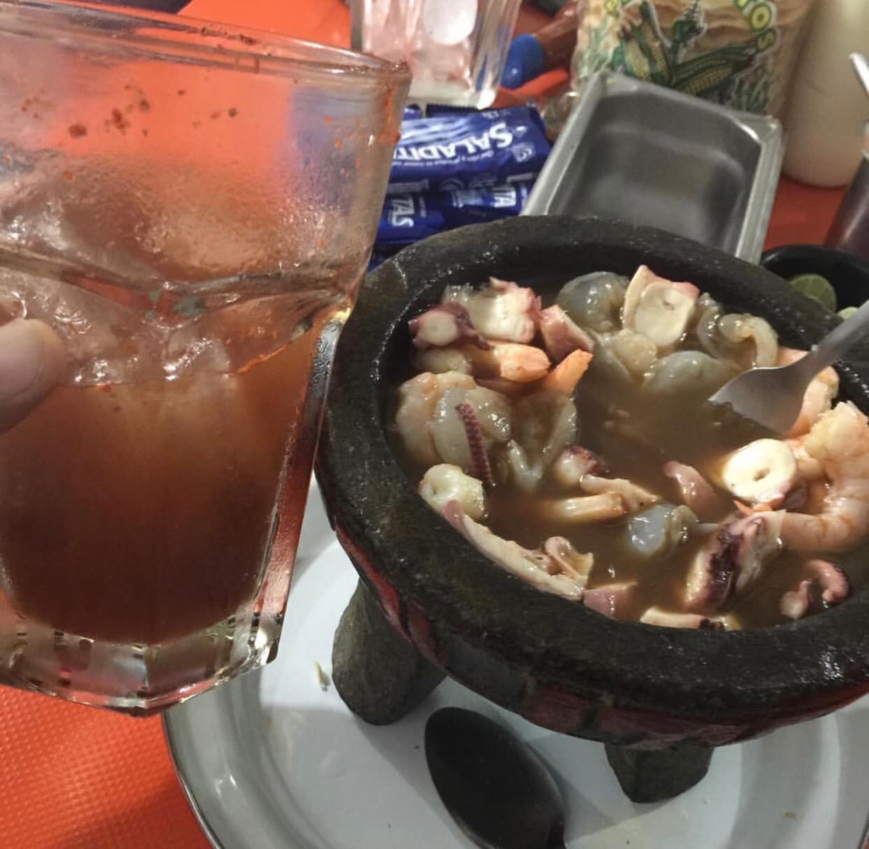Los mariscos refrescan en el calor y ayudan para la cruda.