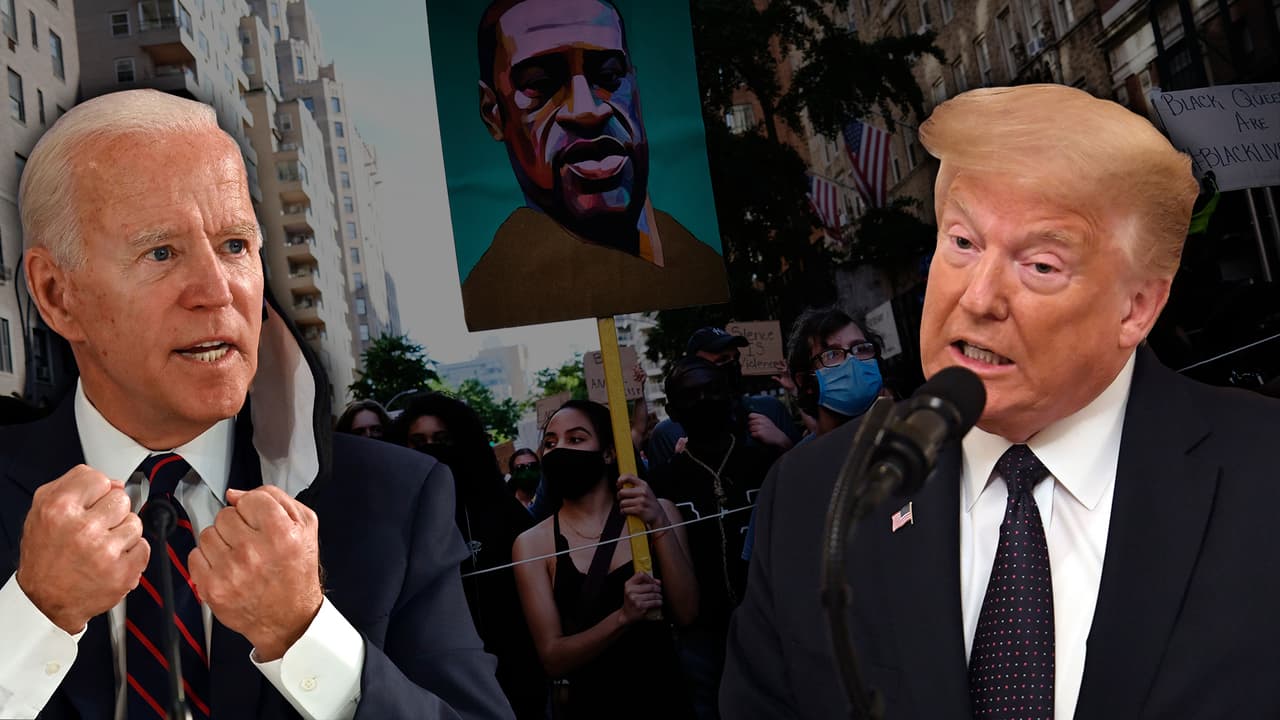 Desde su natal Pensilvania Biden hace campaña y avanza con 13 puntos de ventaja sobre Trump