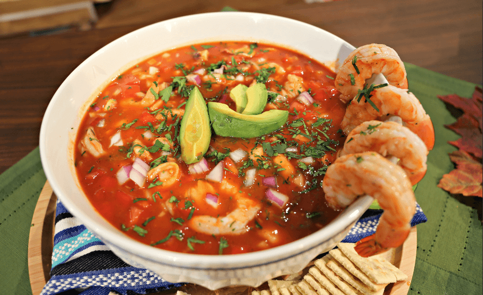 Cóctel 'vuelve a la vida': un cebiche con el toque de las costas mexicanas 