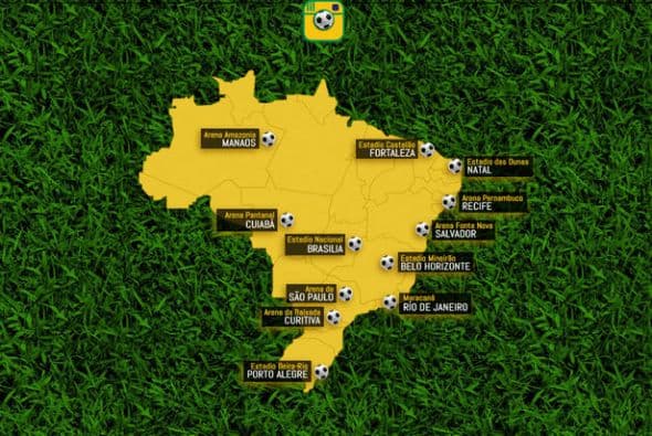 Instagram sale a la cancha de la mano de Worldcupgram