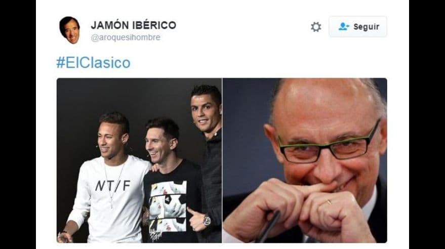 El clásico más seguido del mundo no pasó desapercibido en las redes sociales que elogiaron a Sergio Ramos y criticaron el arbitraje.