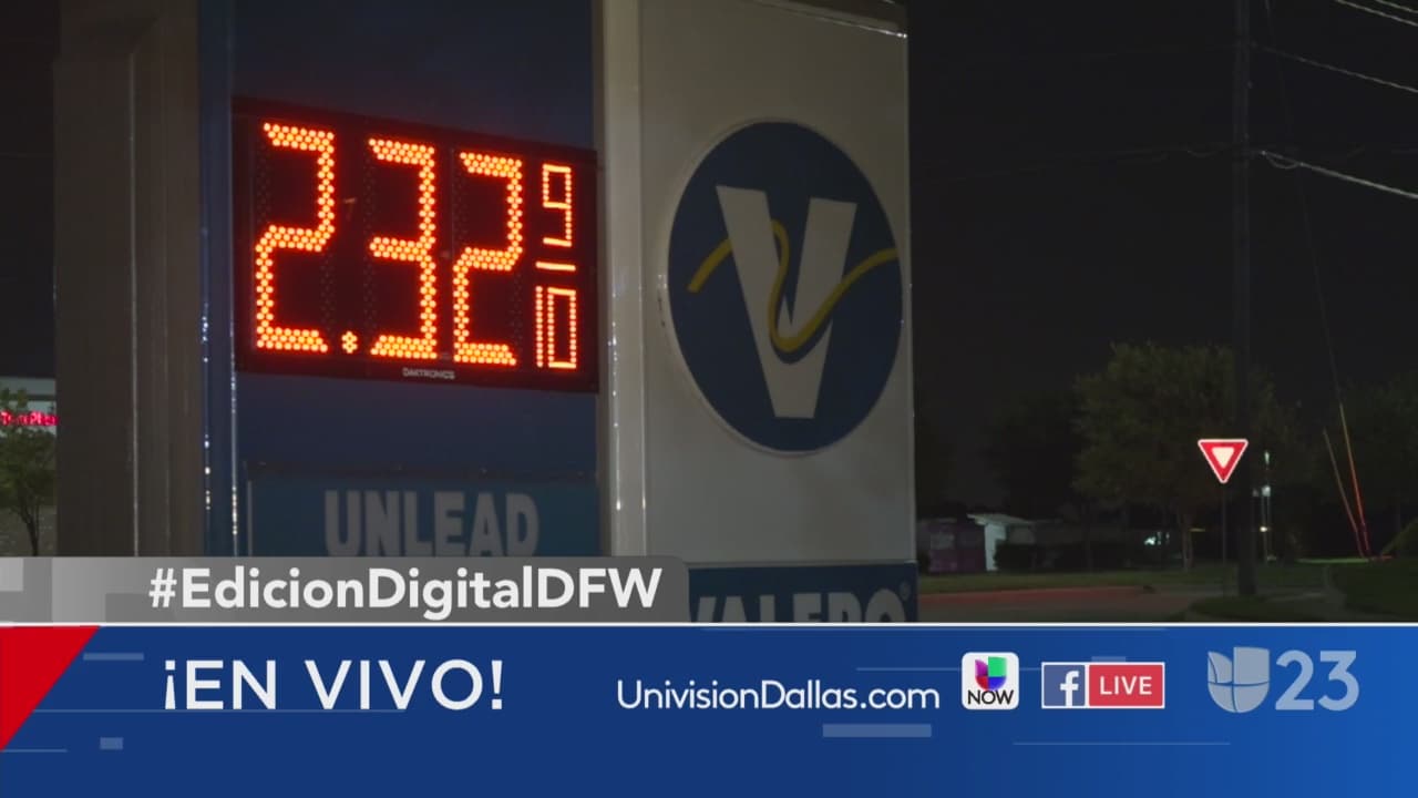 Conductores encuentran largas filas y gasolineras cerradas en el norte de Texas