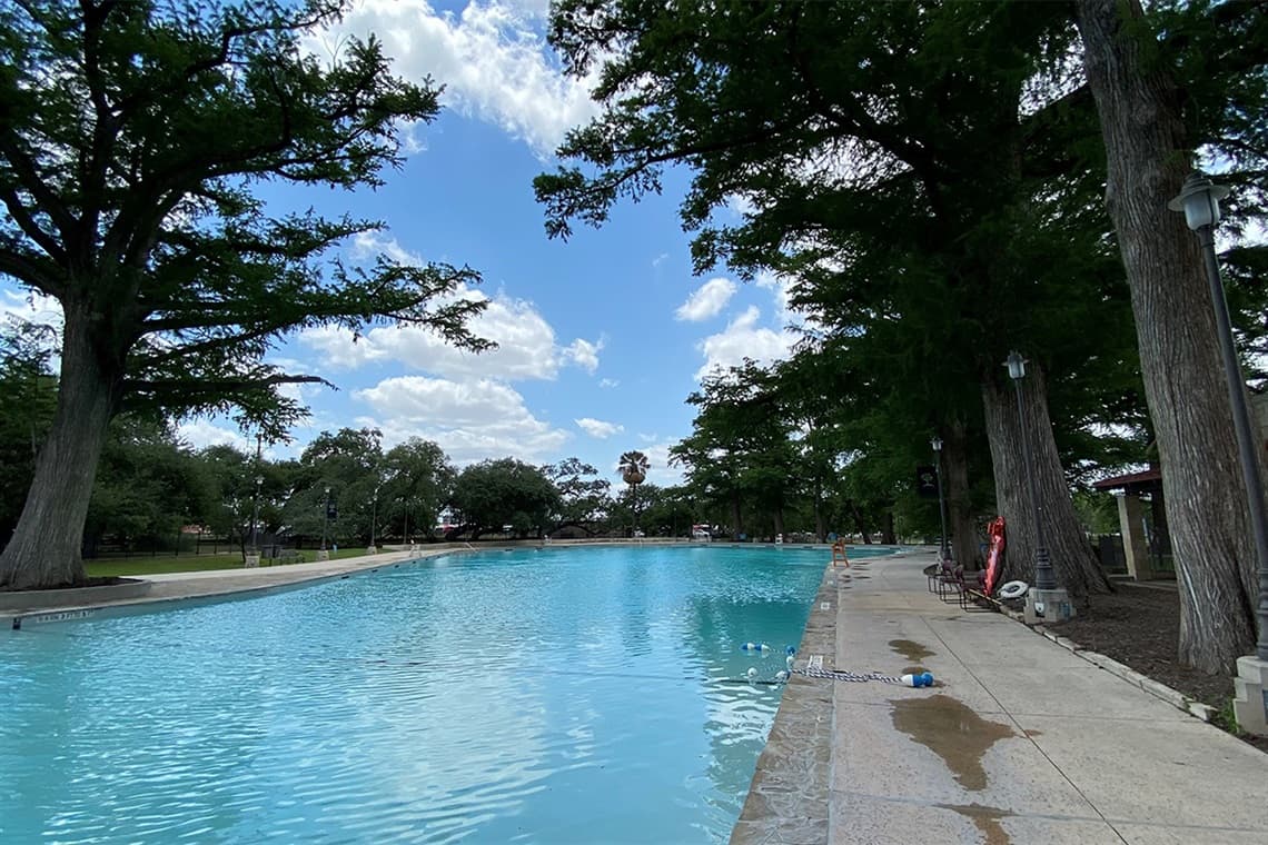 ⛺ 
<h3 class="cms-H3-H3">San Pedro Springs Park</h3>, 1315 San Pedro Avenue