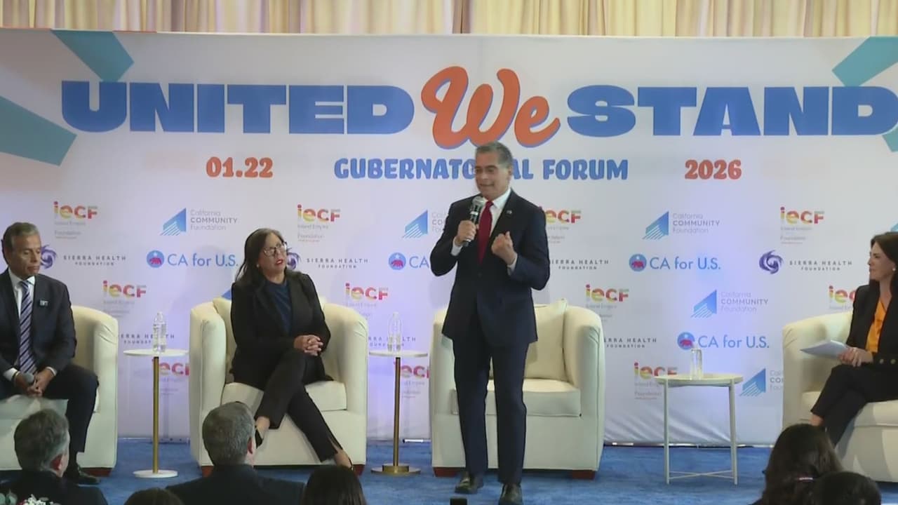 Foro de aspirantes para gobernar California: ¿Xavier Becerra tendría una estrategia de confrontación contra el gobierno federal?