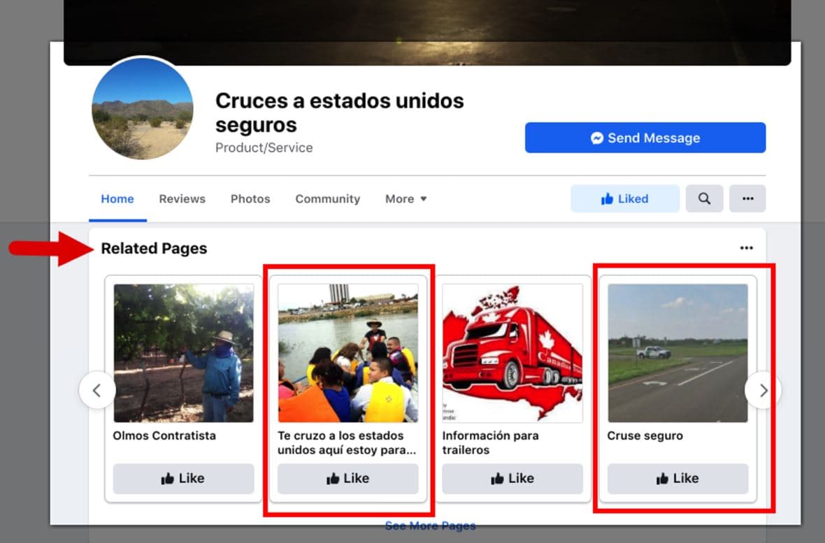 “Cruce 100% seguro” a EEUU: así es como los coyotes buscan clientes en Facebook