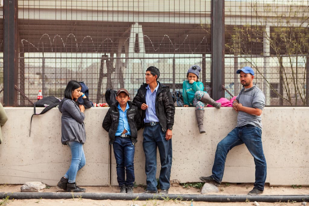 Un cruce de El Paso, Texas, este 28 de marzo.