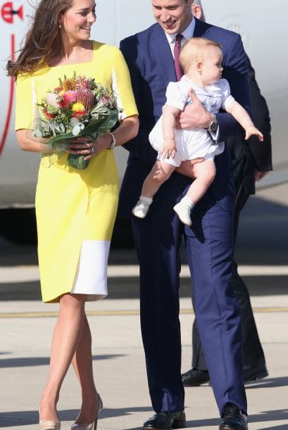 En Australia la familia hará varias apariciones y seguro el príncipe seguirá encantando al mundo. Checa otras imágenes de William, Kate y el principito. Mira también cómo pasó una tarde de juegos el príncipe George