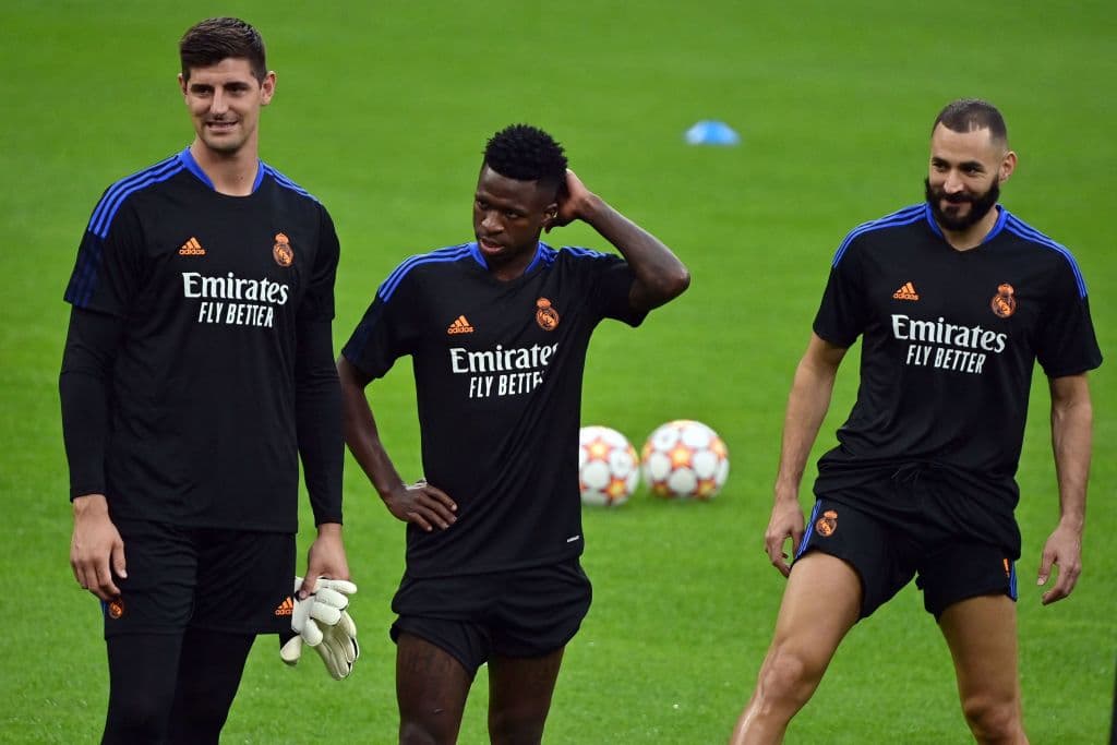 Ancelotti contará con Benzema ante el Shakhtar y con Courtois frente al Barça