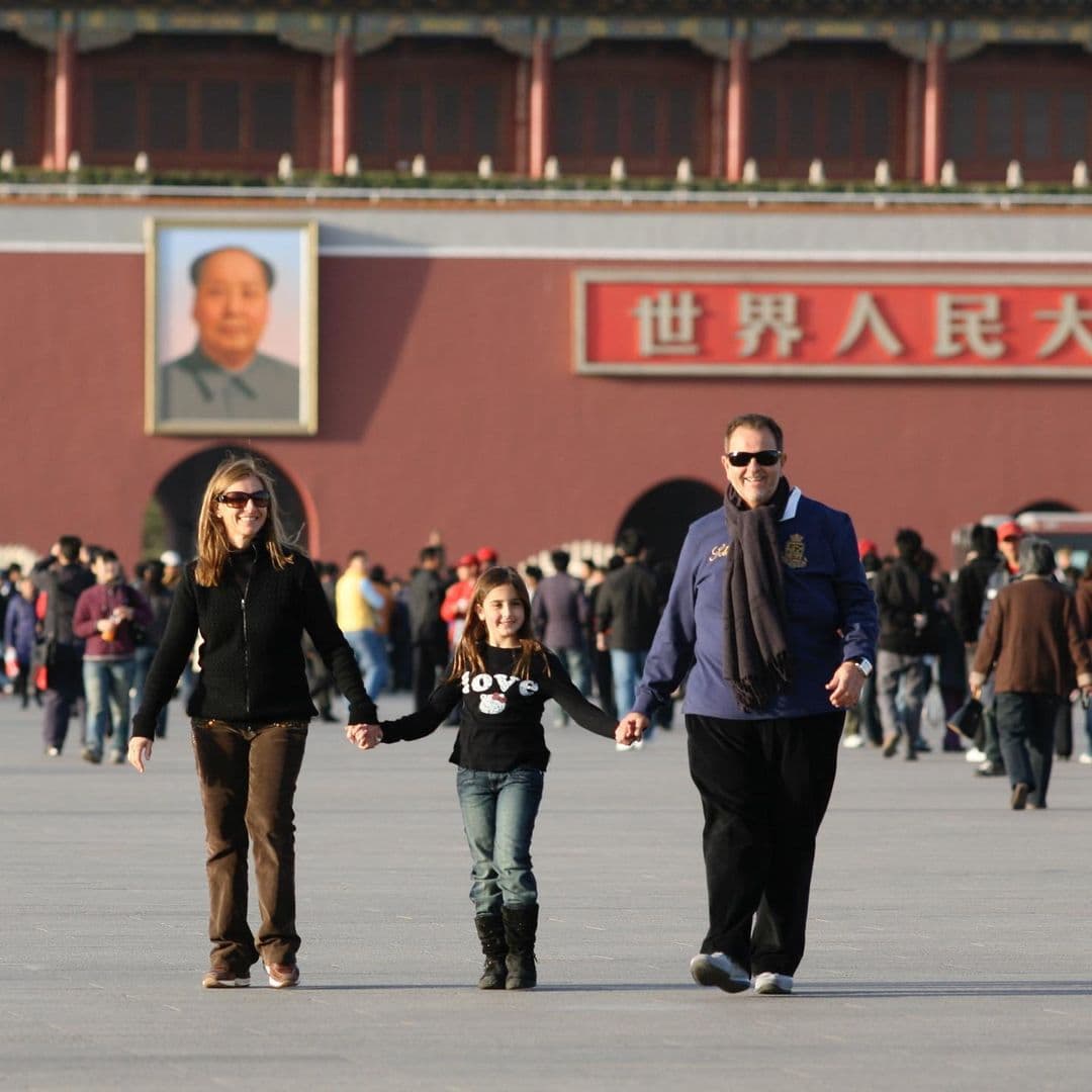 La Ciudad Prohibida no podía quedarse fuera del recorrido que hicieron en China en 2008.