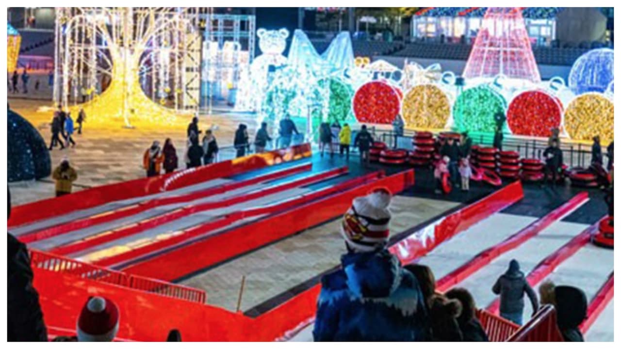 A través de iluminaciones que lo llevan a uno a 
<b>diferentes partes del mundo</b>, se han colocado un millón de luces parpadean cada milésiman de segundo. También hay juegos de arcada. Los boletos cuestan $44 por adultos y $26 para niños de 2 a 12 años.